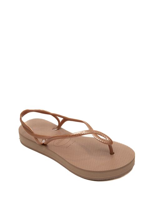 Sandalo luna platform crocus rose HAVAIANAS | 4148600LUNA FLATFORM-3544